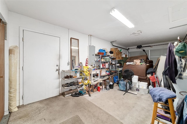 17128 SE 140th Ave, Weirsdale, FL 32195 - below grade area featuring electric panel