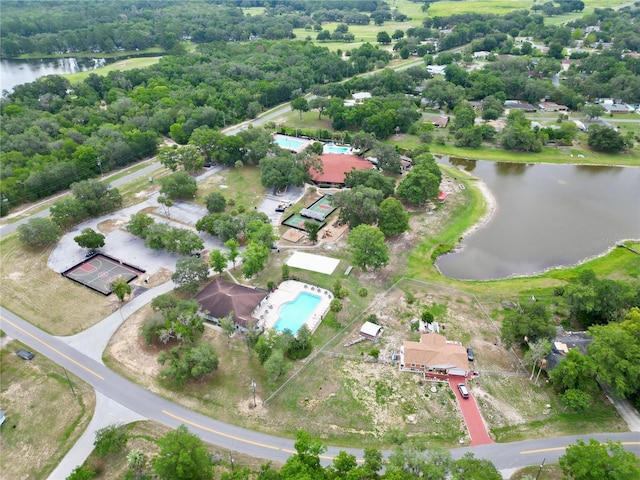 9 Bahia Trace Loop, Ocala, FL 34472 - bird's eye view of a large body of water and a pool area