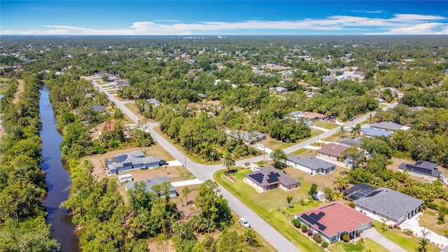 3018 Oceanside St, North Port, FL 34286 - aerial overview of property's location with nearby suburban area