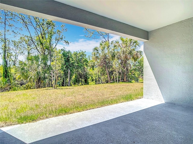 3018 Oceanside St, North Port, FL 34286 - view of grassy yard featuring a patio