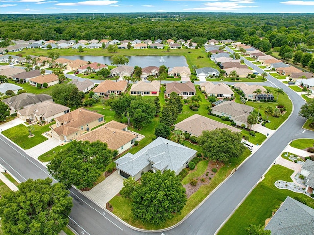 8961 SE 130th Loop, Summerfield, FL 34491 - aerial perspective of suburban area with a nearby body of water