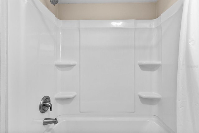 9606 N Caressa Way, Citrus Springs, FL 34434 - full bathroom with shower / tub combo with curtain