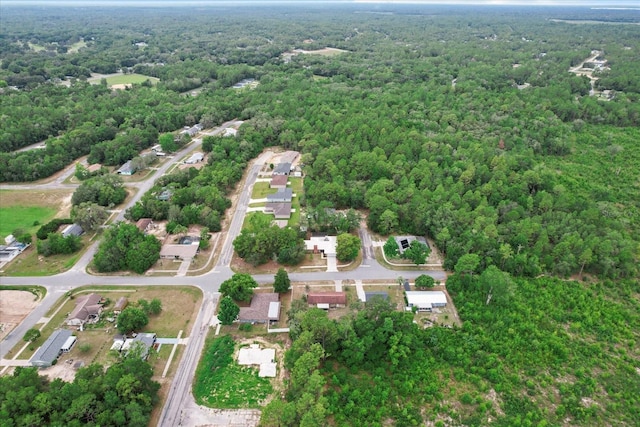 9606 N Caressa Way, Citrus Springs, FL 34434 - view of property location with a heavily wooded area