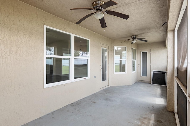 10910 SW 41st Ave, Ocala, FL 34476 - view of patio / terrace with a ceiling fan