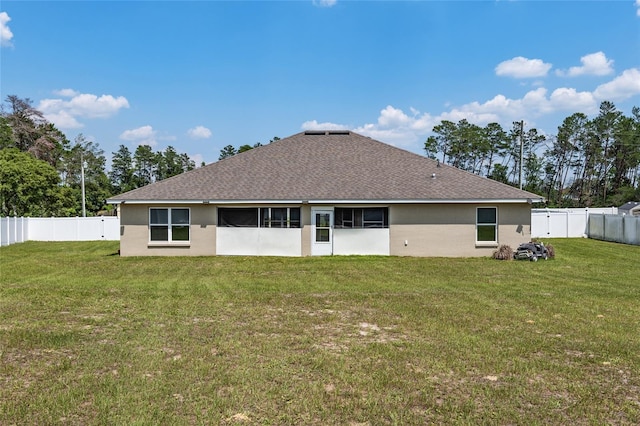 10910 SW 41st Ave, Ocala, FL 34476 - back of property featuring roof with shingles and stucco siding