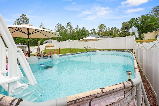 15324 SW 40th Place Rd, Ocala, FL 34481 - view of pool featuring a fenced backyard