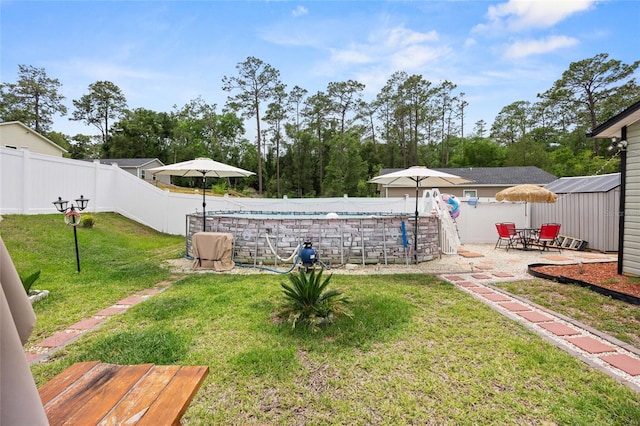 15324 SW 40th Place Rd, Ocala, FL 34481 - view of yard with a patio area