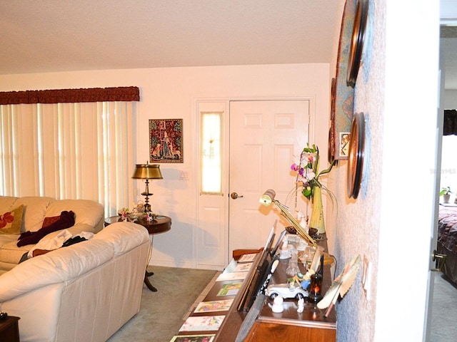 8321 SW 108th Place Rd, Ocala, FL 34481 - living room featuring carpet floors