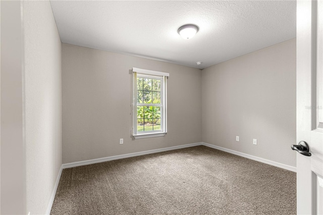 3445 SE 139th Ln, Summerfield, FL 34491 - carpeted spare room featuring baseboards and a textured ceiling