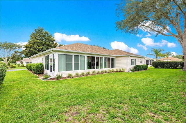 13715 SE 88th Ct, Summerfield, FL 34491 - back of property with a lawn