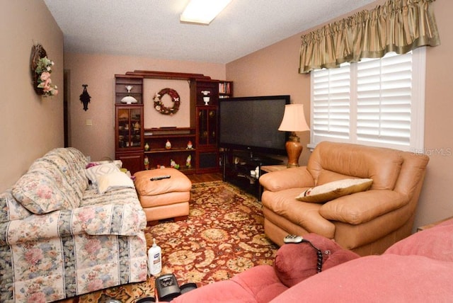 6190 SW 84th Pl, Ocala, FL 34476 - living room featuring lofted ceiling and wood finished floors