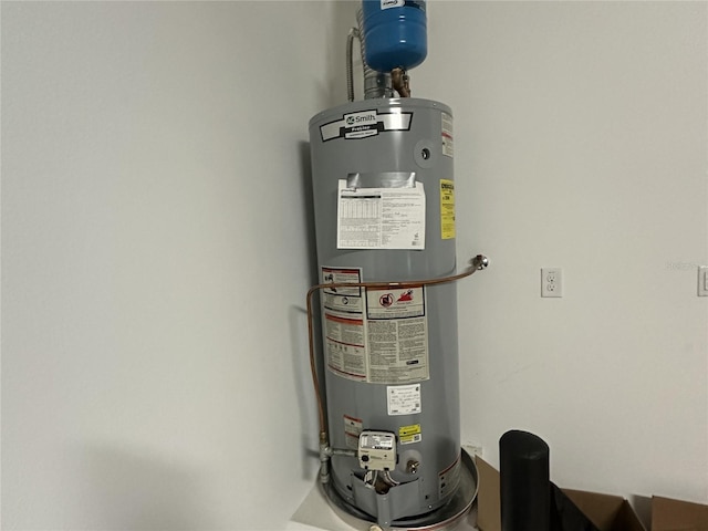 5255 NW 33rd Pl, Ocala, FL 34482 - utility room featuring water heater