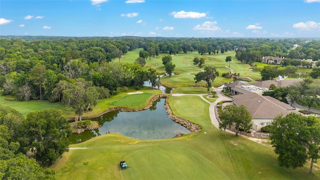 7915 SE 12th Cir, Ocala, FL 34480 - drone / aerial view of a nearby body of water and a golf club