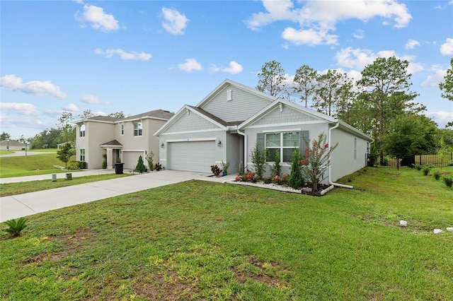 32 Hickory Course Loop, Ocala, FL 34472 - view of front of house with driveway, a garage, and stucco siding