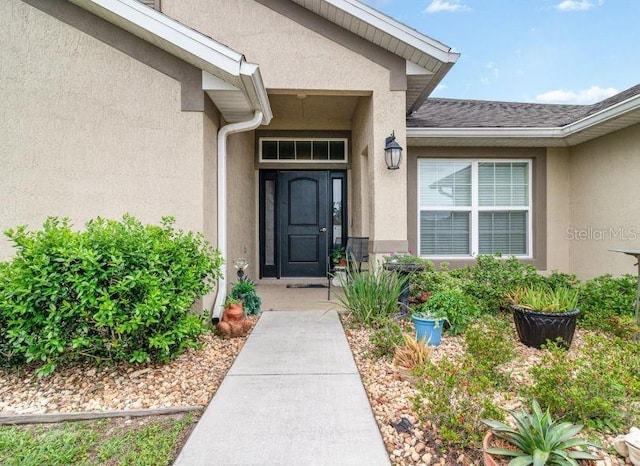 186 NW 44th St, Ocala, FL 34475 - property entrance with stucco siding