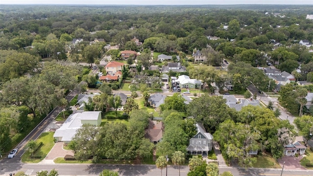 828 SE 3rd St, Ocala, FL 34471 - aerial perspective of suburban area featuring a heavily wooded area