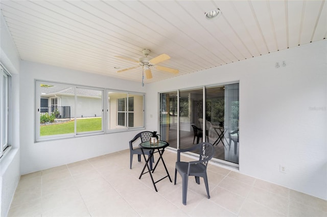 2644 SW 20th Cir, Ocala, FL 34471 - sunroom / solarium with a ceiling fan