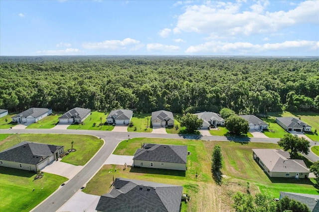 19551 SW 77th Loop, Dunnellon, FL 34432 - aerial view of residential area with a forest