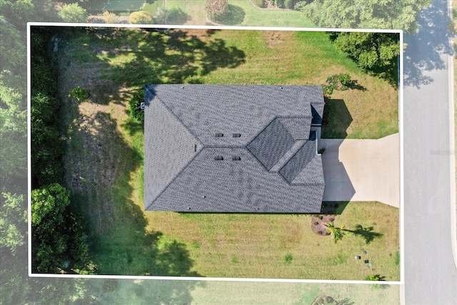 19551 SW 77th Loop, Dunnellon, FL 34432 - aerial view of property and surrounding area featuring property boundaries highlighted