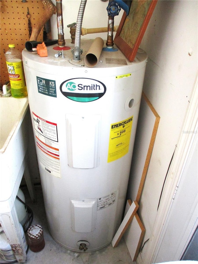 14192 SW 112th Cir, Dunnellon, FL 34432 - utilities featuring electric water heater