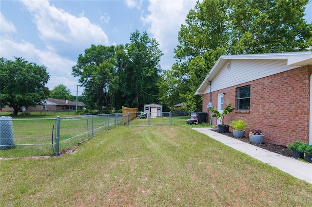 126 SW Mockingbird Way, Lake City, FL 32024 - view of yard with a storage shed