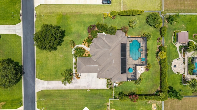 3986 SE 43rd Cir, Ocala, FL 34480 - drone / aerial view of a pool area