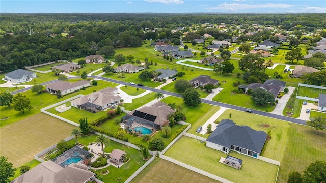 3986 SE 43rd Cir, Ocala, FL 34480 - aerial perspective of suburban area