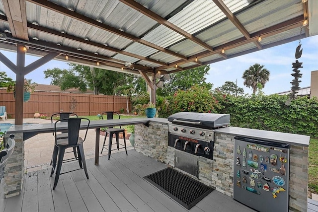 460 E Haines Blvd, Lake Alfred, FL 33850 - view of wooden terrace