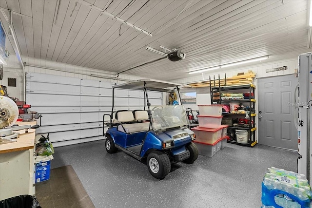 460 E Haines Blvd, Lake Alfred, FL 33850 - garage featuring a garage door opener