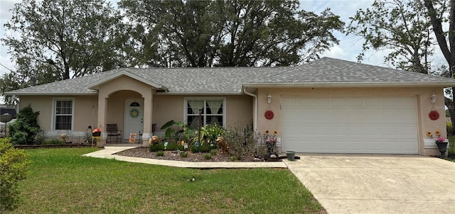 106 Pine Trce, Ocala, FL 34472 - single story home featuring stucco siding, roof with shingles, and a garage