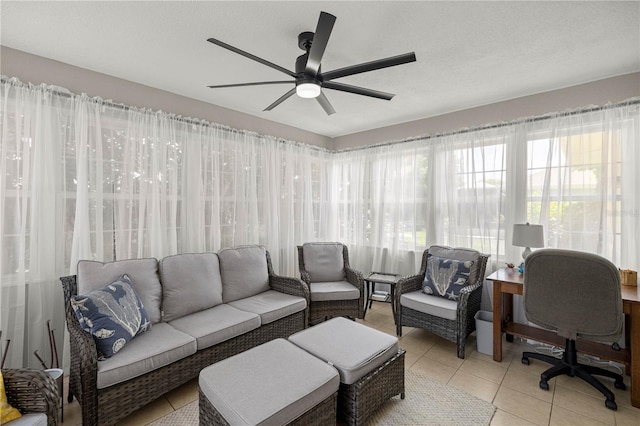 11326 SE 175th Pl, Summerfield, FL 34491 - sunroom with tile patterned floors
