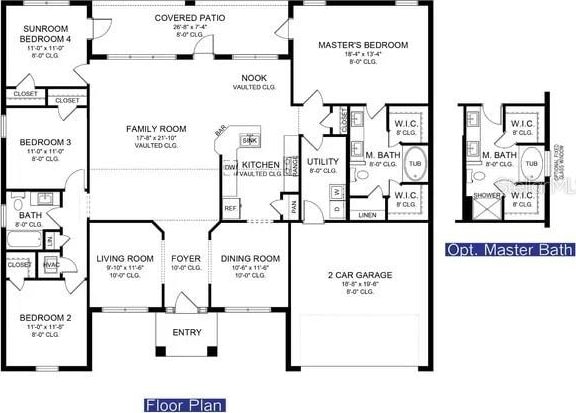 14351 Carolina Chickadee Rd, Weeki Wachee, FL 34614 - floor plan / room layout