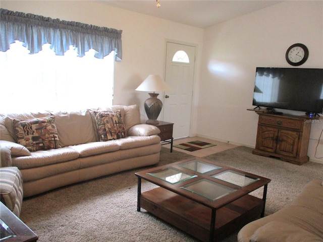 14695 SW 112th Cir, Dunnellon, FL 34432 - living area featuring carpet floors