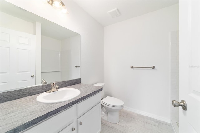 37 Teak Run, Ocala, FL 34472 - bathroom with vanity and wood finished floors