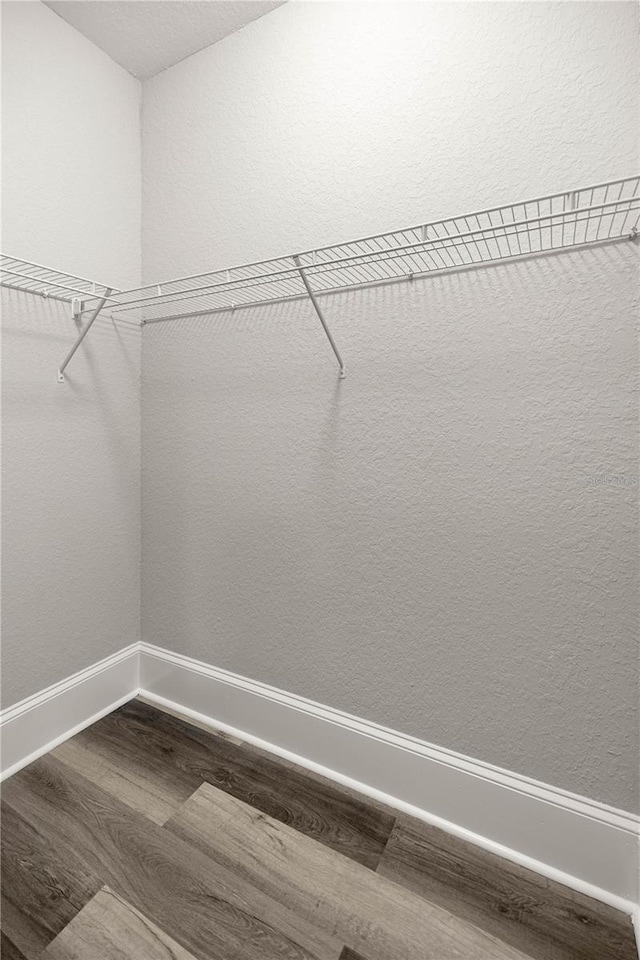 4609 NE 7th St, Ocala, FL 34470 - spacious closet with dark wood-style flooring