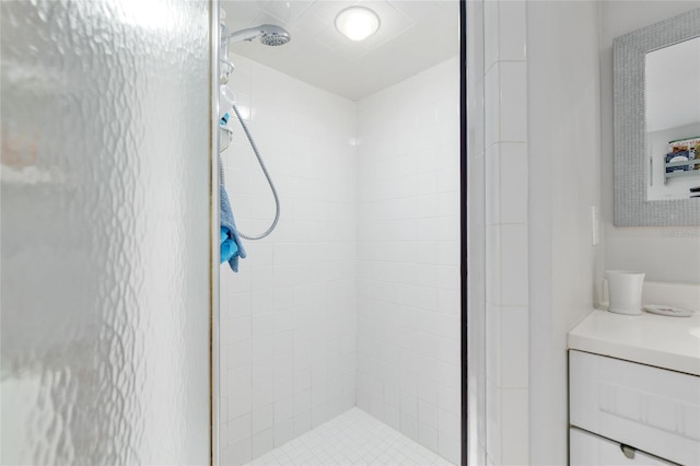 12335 SE 130th Ct, Ocklawaha, FL 32179 - full bath featuring a stall shower and vanity