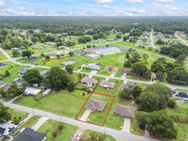 11 Pecan Course Loop, Ocala, FL 34472 - aerial view of residential area featuring property boundaries highlighted