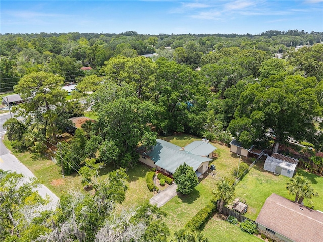 3621 SE 12th Pl, Ocala, FL 34471 - view of subject property with a heavily wooded area