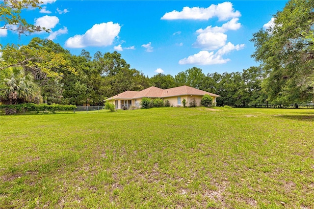 5445 NE Anthony Rd, Ocala, FL 34475 - view of yard