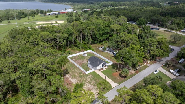 5063 SE 168th Ter, Ocklawaha, FL 32179 - bird's eye view of a nearby body of water and a heavily wooded area