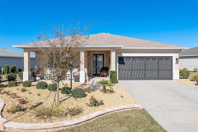 8878 SW 103rd Cir, Ocala, FL 34481 - single story home featuring a garage, concrete driveway, and stucco siding