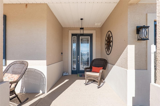 8878 SW 103rd Cir, Ocala, FL 34481 - property entrance with stucco siding