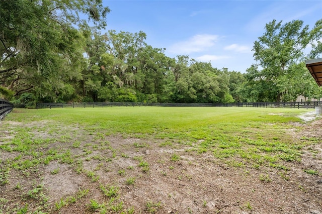 659 NW 155th Way, Newberry, FL 32669 - view of yard with a rural view and a view of trees