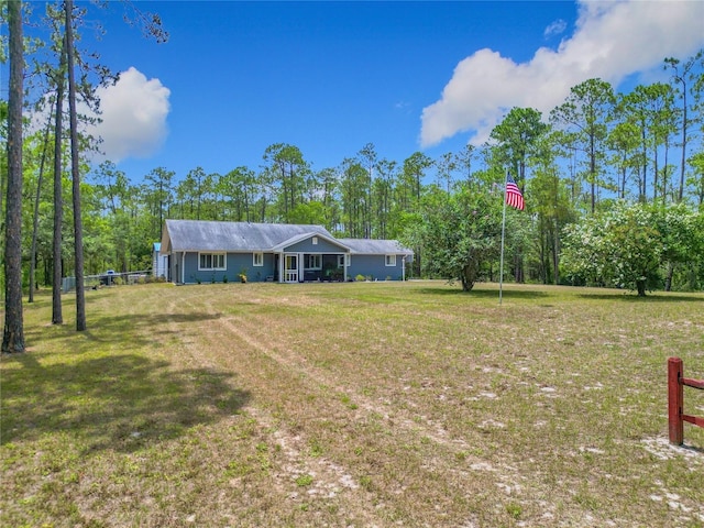 4258 SW Zinnia Ct, Dunnellon, FL 34431 - view of green lawn