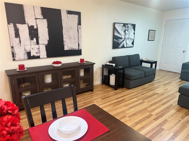9255 SW 90th Ct Unit B, Ocala, FL 34481 - living area featuring wood finished floors