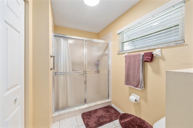 8554 SW 63rd Ct, Ocala, FL 34476 - bathroom featuring a stall shower and tile patterned floors