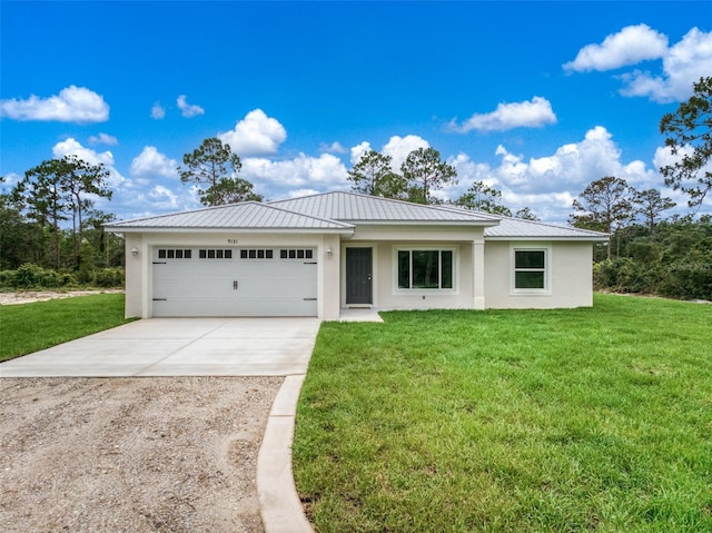 9131 Canter Path, Sebring, FL 33870 - ranch-style home featuring stucco siding, driveway, and a front lawn