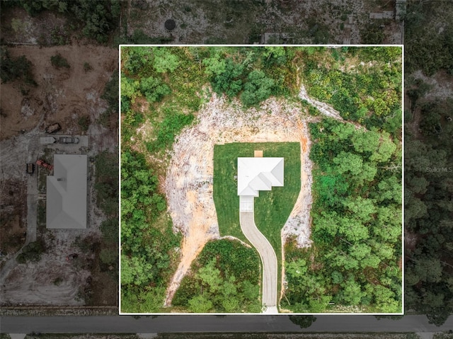 9131 Canter Path, Sebring, FL 33870 - aerial overview of property's location with property boundaries highlighted