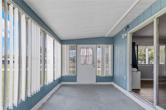 10210 SW 93rd Ave, Ocala, FL 34481 - unfurnished sunroom with lofted ceiling