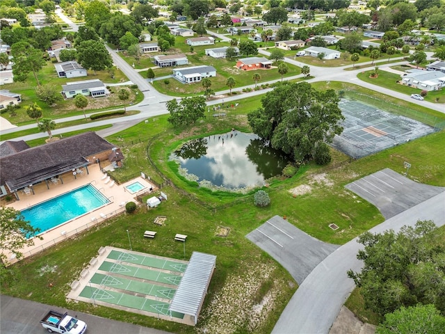 10210 SW 93rd Ave, Ocala, FL 34481 - bird's eye view of a pool and a large body of water